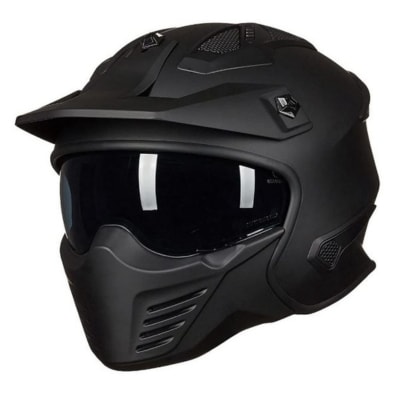 ILM Open Face Motorcycle Helmet