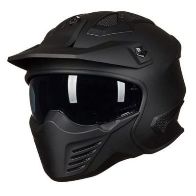 ILM Open Face Motorcycle Helmet